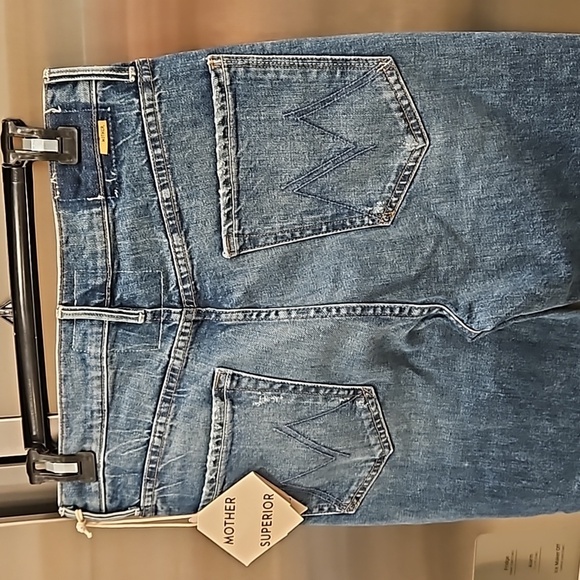 💕MOTHER SUPERIOR High Waisted Dazzler Double Heel Jeans ~ Morning Chores 30 NWT - Picture 13 of 16